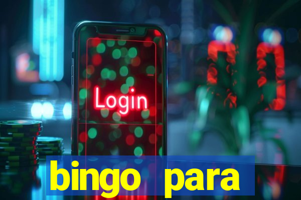 bingo para despedida de solteira para imprimir